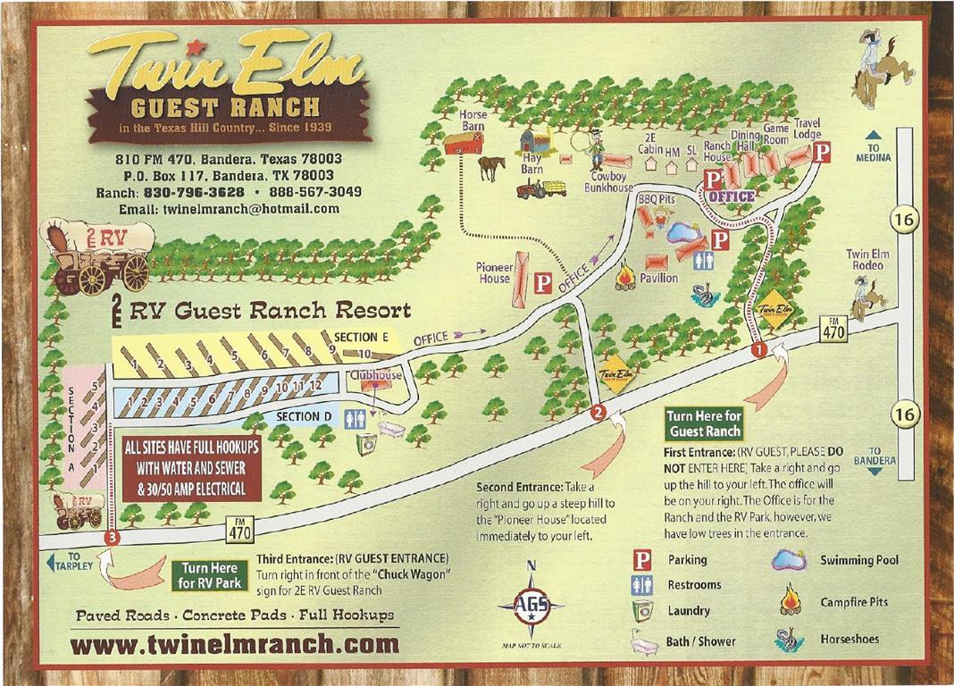 2E Twin Elm RV Guest Ranch Resort 4 Photos Bandera, TX RoverPass
