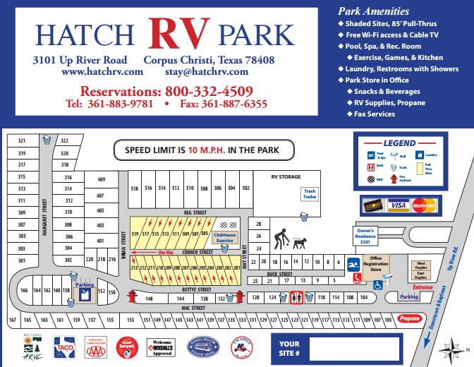 Hatch RV Park 5 Photos, 7 Reviews Corpus Christi, TX RoverPass