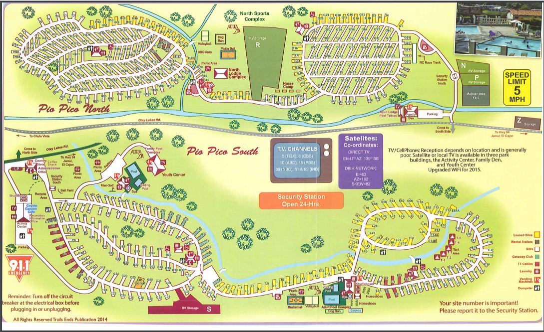 Pio Pico Campground Map Pio Pico Rv Resort & Campground - 3 Photos - Jamul, Ca - Roverpass