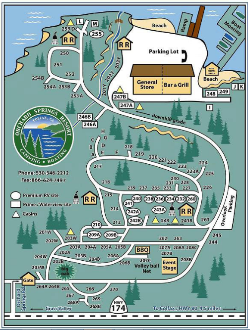 Orchard Springs Campground 3 Photos, 1 Reviews Grass Valley, CA