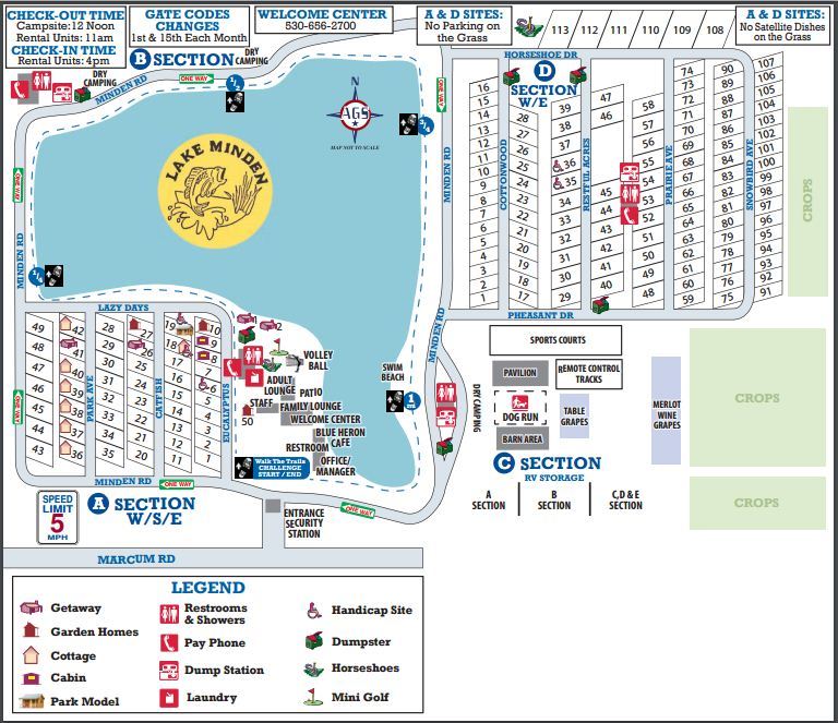 Lake Minden RV Resort 3 Photos, 1 Reviews Nicolaus, CA RoverPass