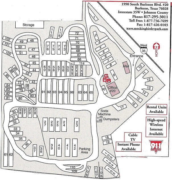 Mockingbird Hill RV Park 3 Photos, 2 Reviews Burleson, TX