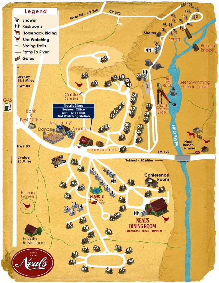 Neals Lodges 3 Photos Concan, TX RoverPass