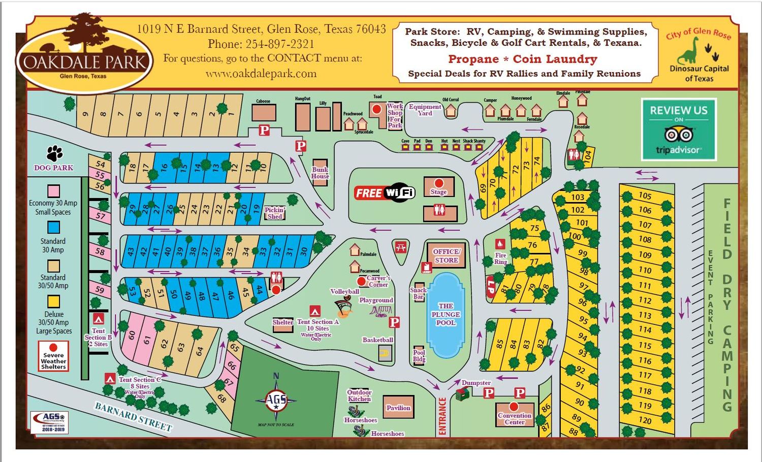 Oakdale Park 11 Photos, 3 Reviews Glen Rose, TX RoverPass