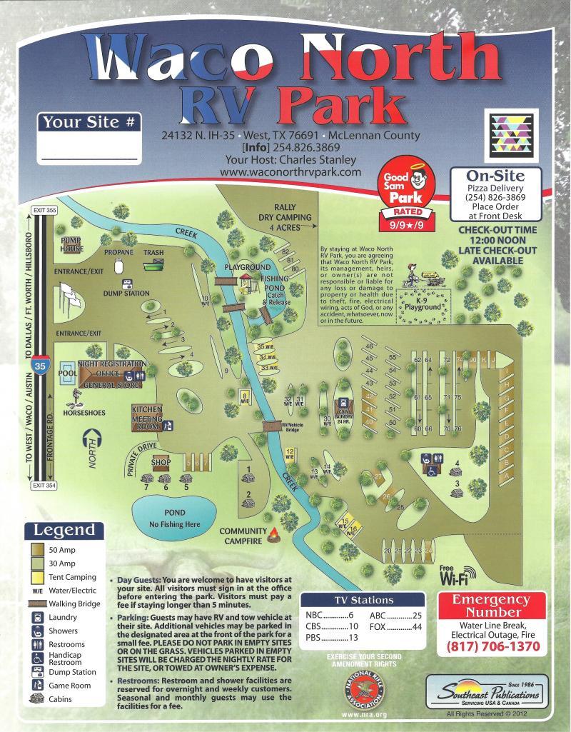 Waco North RV Park 3 Photos West, TX RoverPass