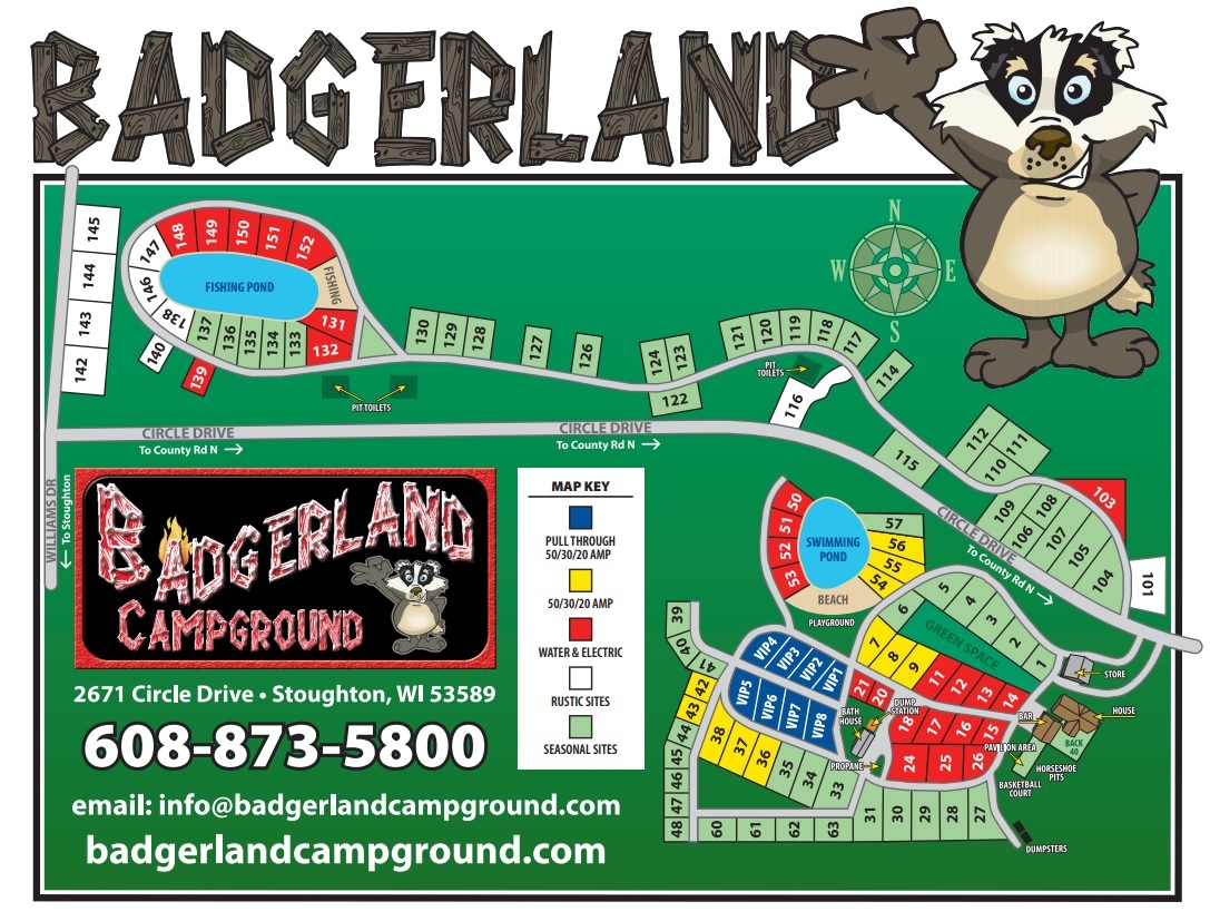 Badgerland Campground 3 Photos, 2 Reviews Stoughton, WI