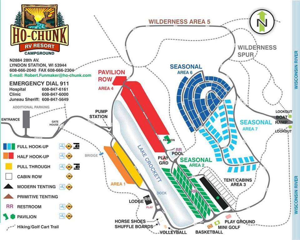 HoChunk RV Resort & Campground 4 Photos Lyndon Station, WI