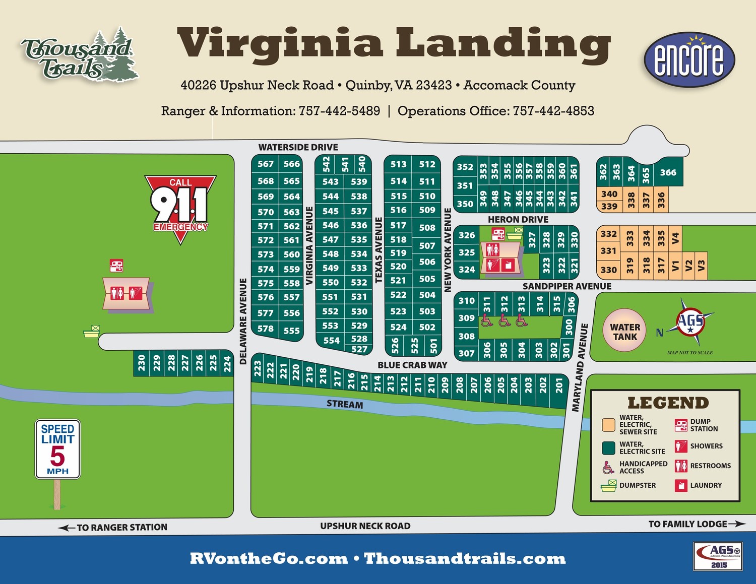 Virginia Landing RV Campground 4 Photos Quinby, VA RoverPass