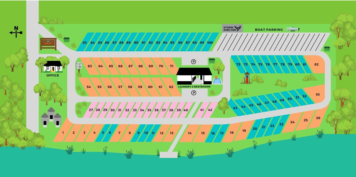 Sunset at Blue Oasis RV Park 11 Photos, 6 Reviews Onawa, IA