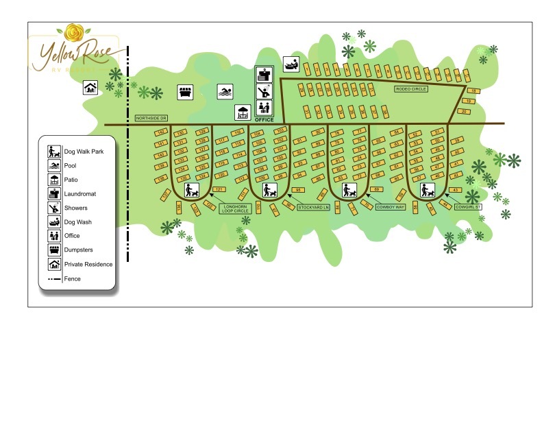 Yellow Rose RV Resort 21 Photos, 68 Reviews Fort Worth, TX