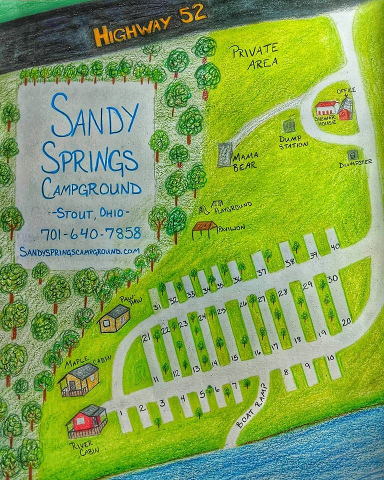 Sandy Springs Campground 6 Photos, 2 Reviews Stout, OH RoverPass