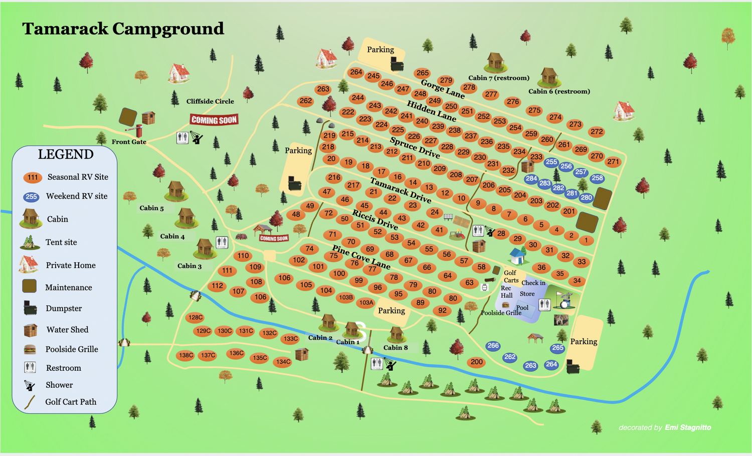 Tamarack Campgrounds 10 Photos Springwater, NY RoverPass