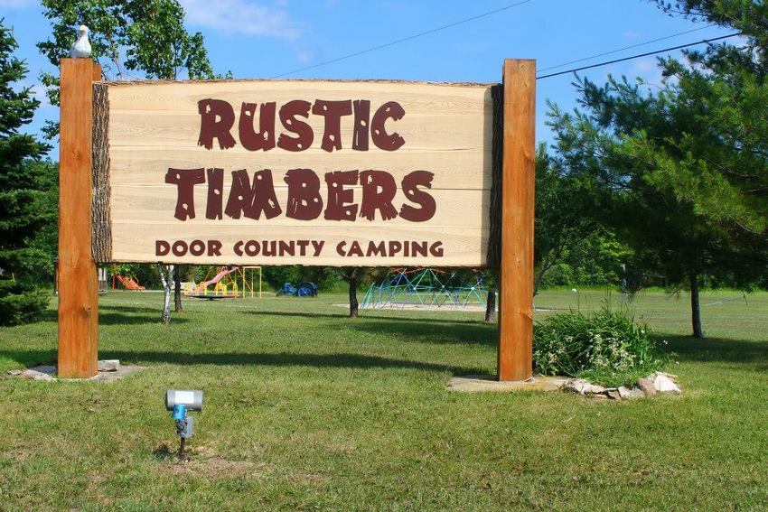 Rustic Timbers Door County Camping Egg Harbor Wi 0