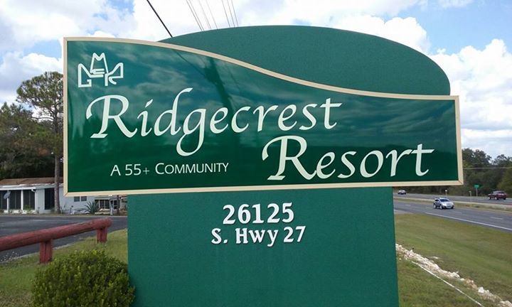 Ridgecrest Rv Resort  55   Park  Leesburg Fl 0