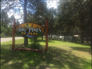 Big Pines Tent   Rv Park Park Rapids Mn 1