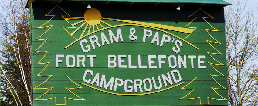 Gram And Pap S Fort Bellefonte Campground Bellefonte Pa 0