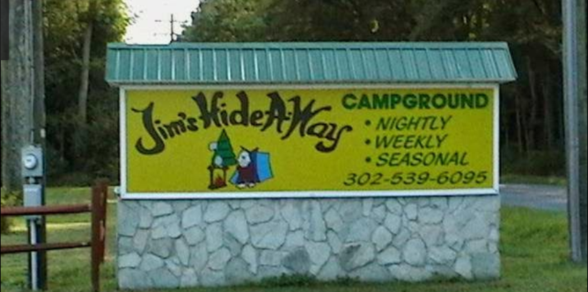 Jims Hideaway Campground Dagsboro De 0