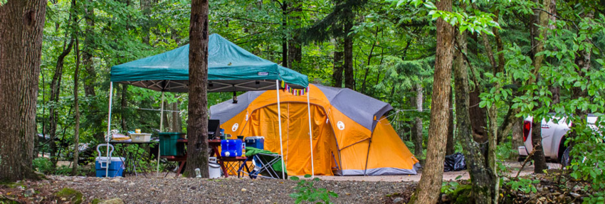 Camping On The Battenkill Arlington Vt 2
