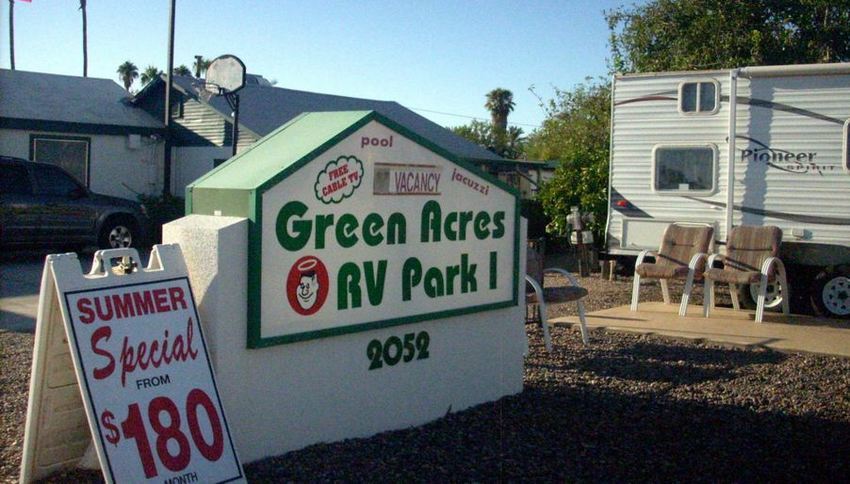 Green Acres Rv Park Mesa Az 0