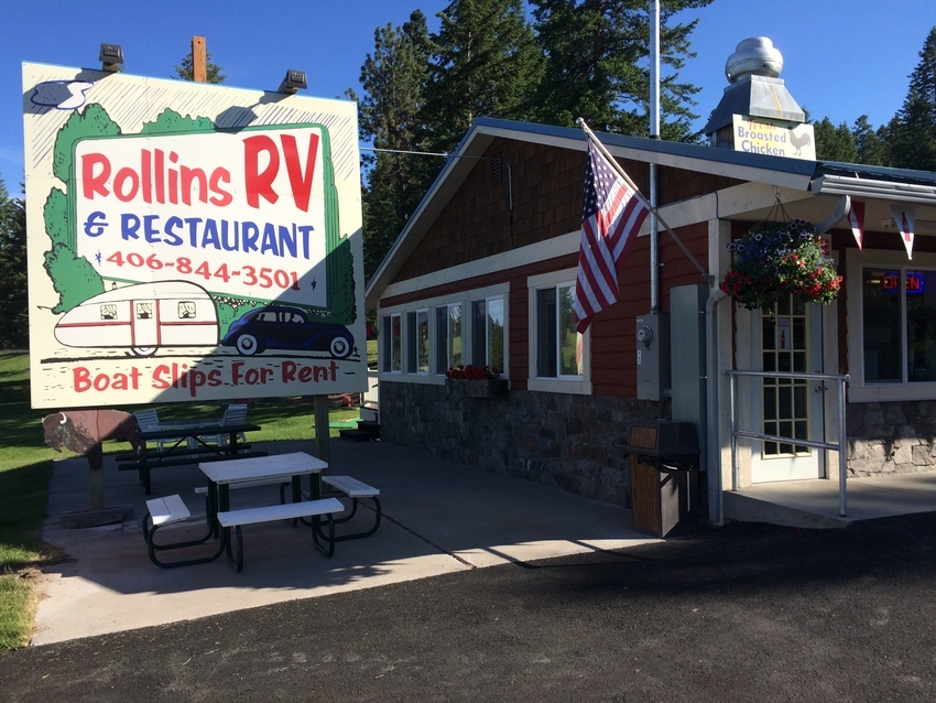 Rollins Rv Park   Restaurant Rollins Mt 6