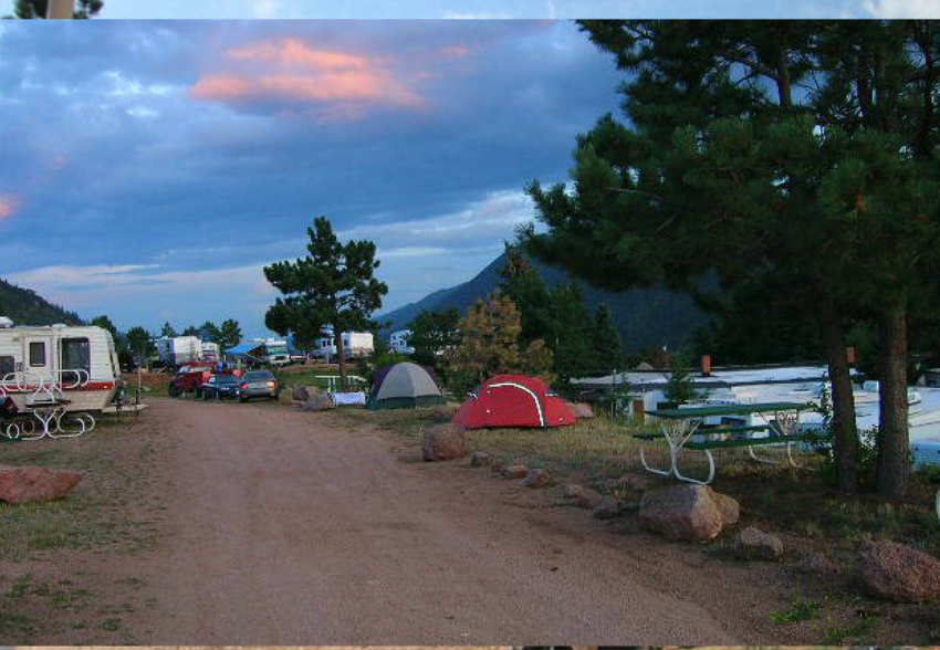 Rocky Top Motel   Campground Green Mountain Falls Co 1