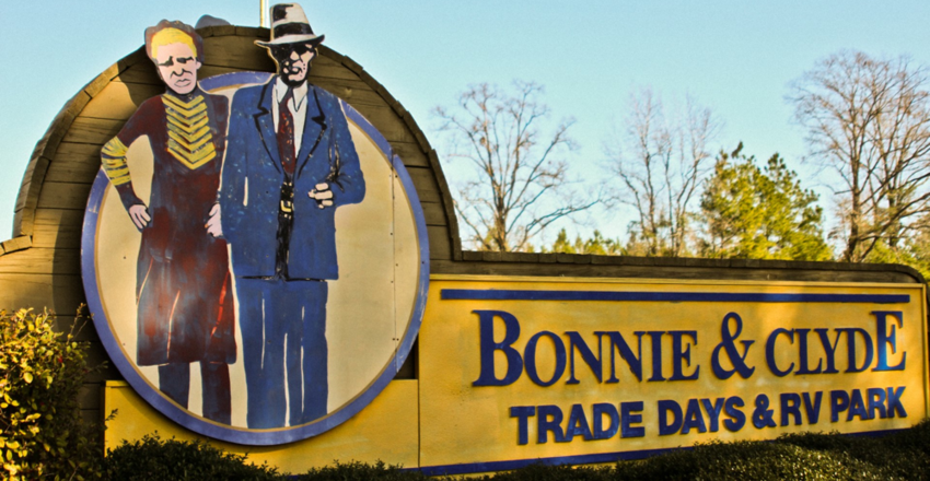 Bonnie   Clyde Trade Days Campground Arcadia La 0