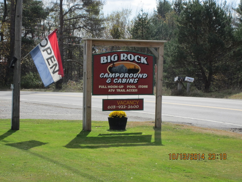Big Rock Campground And Cabins North Stratford Nh 17