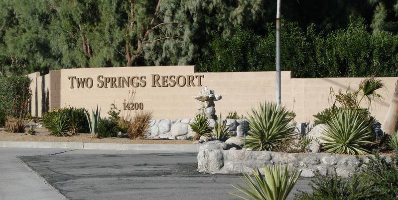Two Springs Rv Resort North Palm Strings Ca 0