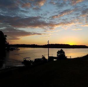 Hidden Treasure Rv Docking At Sunset