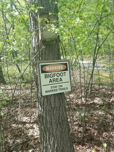 Bigfoot Sign At Country Charm