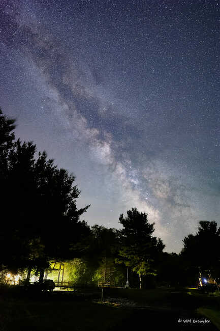 Milky Way At Country Charm