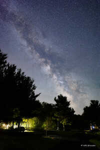 Milky Way At Country Charm