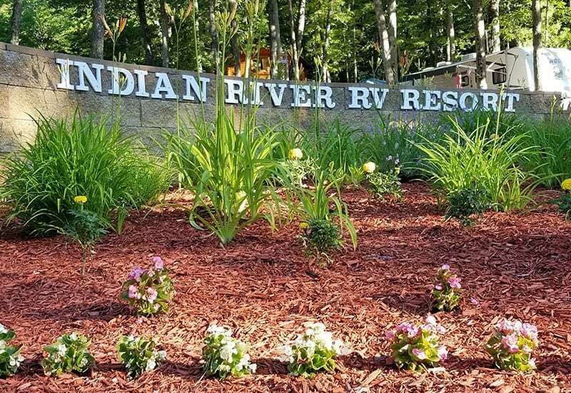 Indian River Rv Resort   Campground Indian River Mi 1