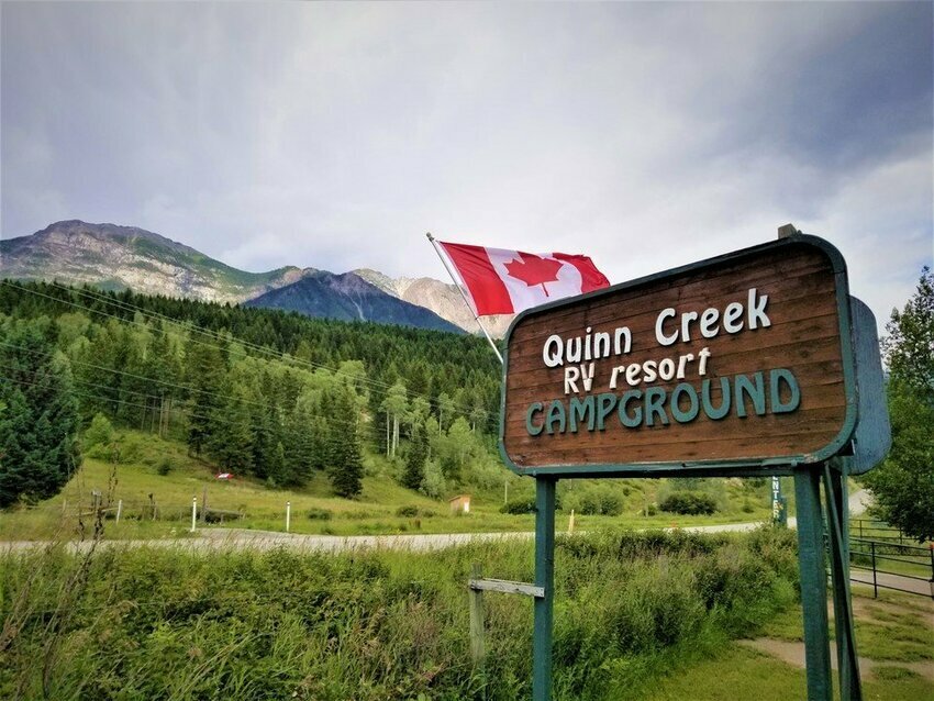 Quinn Creek Campground Parson Bc 4
