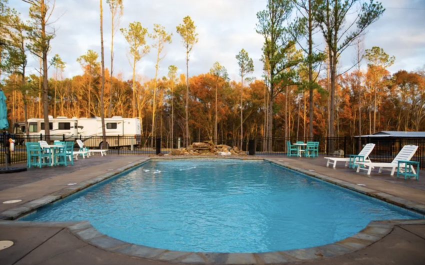 The Pines Rv   Cabin Resort Mount Vernon Tx 4