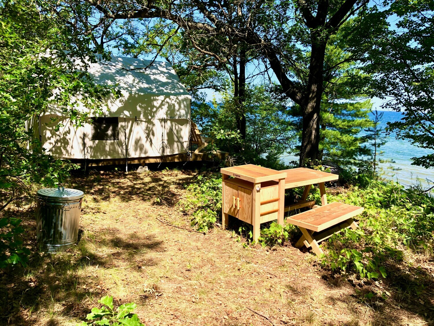 Michigan Sleeper State Park Huron Beachside J Single Camp 4
