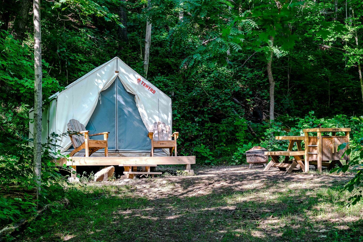 WV Hawk's Nest State Park Site C Single Camp 4 Photos Ansted,