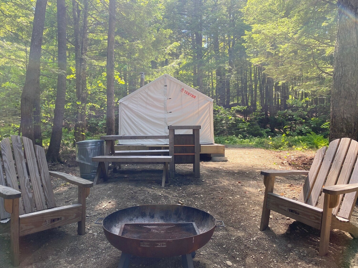 Maine Peaks Kenny State Park Single Camp 4 Photos