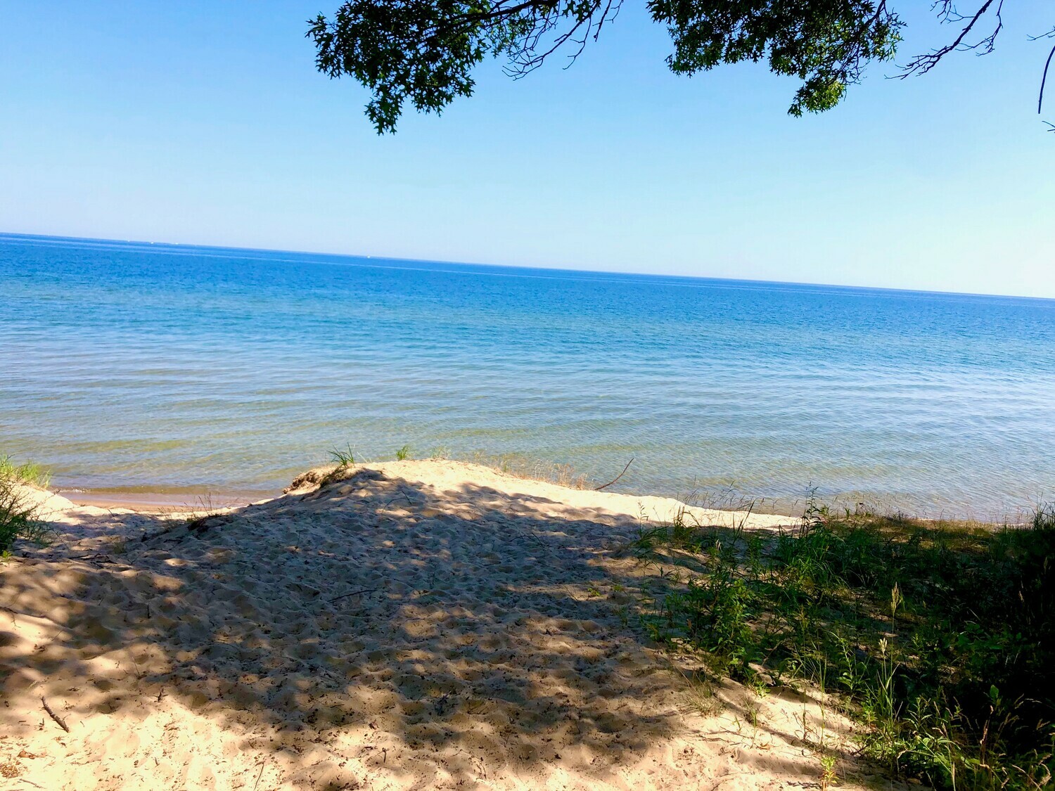 Michigan Sleeper State Park Huron Beachside Site G Single Camp 4