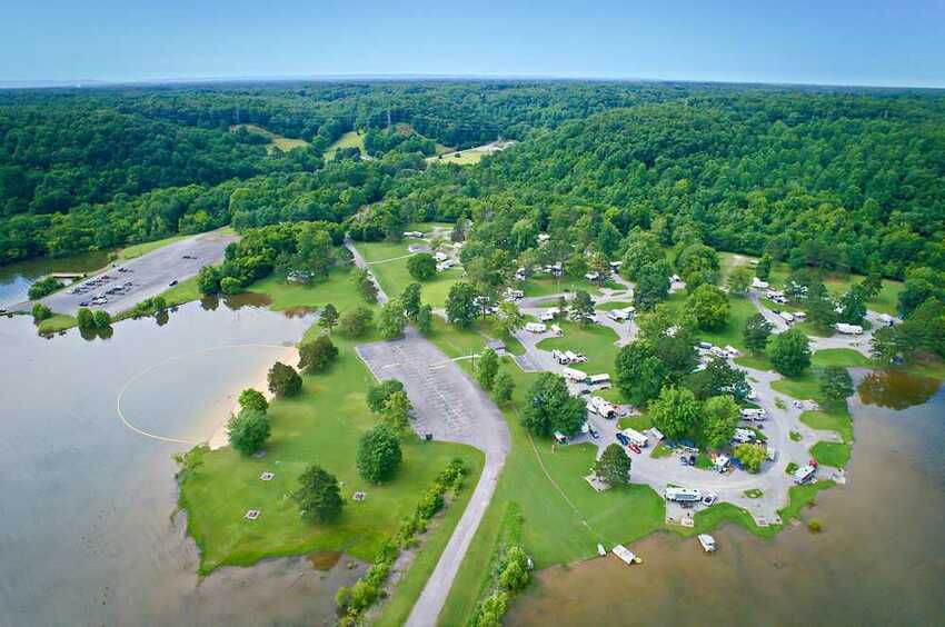 Barton Springs Campground Normandy Reservoir Normandy Tn 1