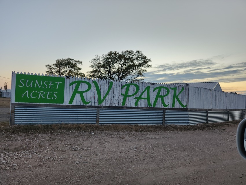 Sunset Acres Rv Park Amarillo Tx 1