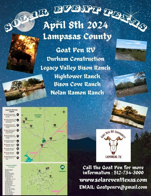 Goat Pen Rv Community Solar Event Parking   1 044 Acres Of Texas Hill Country Ranches Lampasas Tx 6