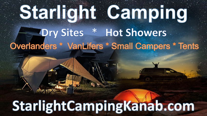 Starlight Camping   Kanab Ut 2