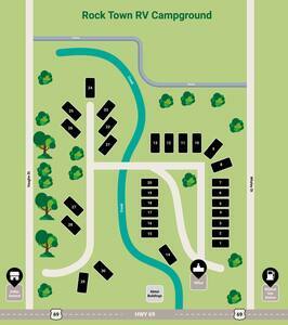 Rock Town Rv Campground  Sulphur Rock Ar 4