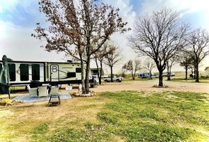 Lots of space to set up your camp and enjoy your time here at the park.