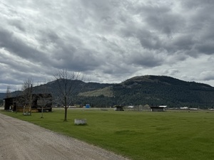 Baseball field and our beautiful stage.