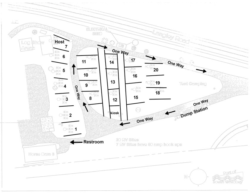 Campsite Map Update 2025