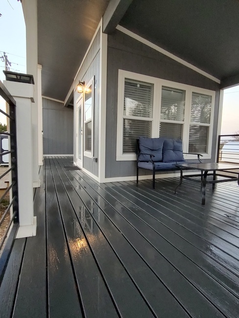 Tiny Home 42 Deck  1 