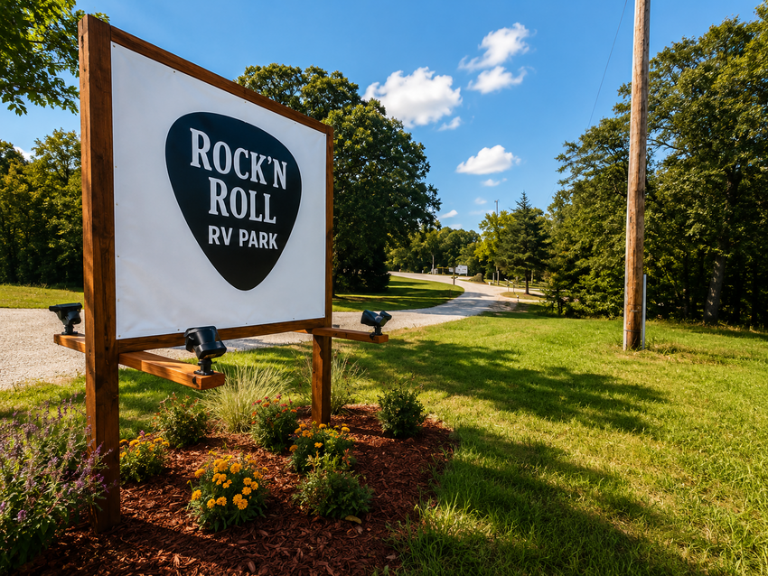 Entrance Sign