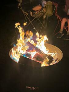 Golden Leaf Campground Camp Fire Candid1